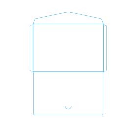 9號西式229x324x60mm尖角(帶插口)