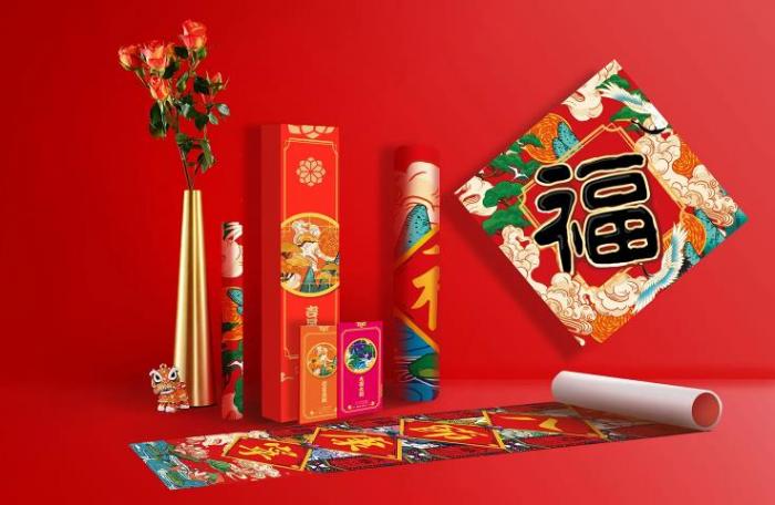 上海哪里可以定制對聯(lián)？吉印通印刷廠一站式解決_設(shè)計(jì)+印刷+發(fā)貨